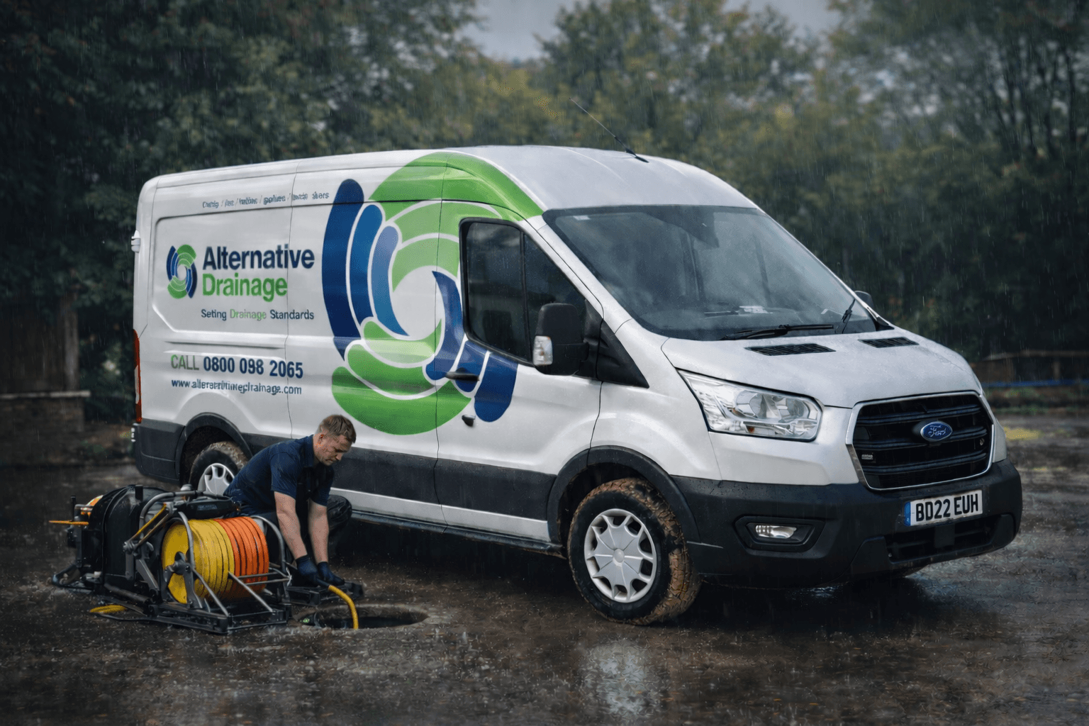 Blocked drain clearing services in Bradford, Yorkshire
